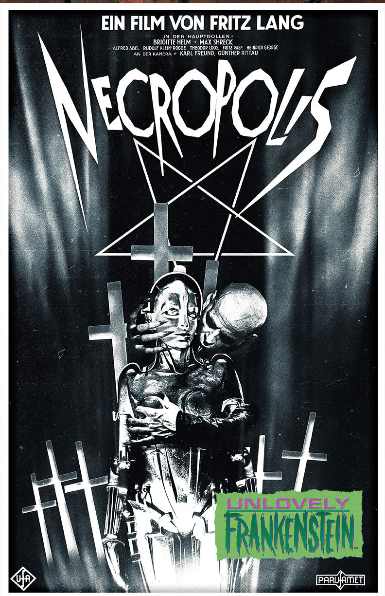 Necropolis: Nosferatu and Metropolis mashup | 11x17 Art Print