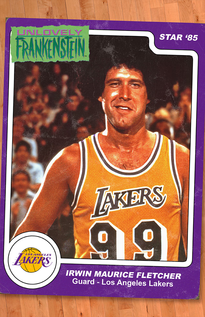 Fletch Basketball Trading Card Poster | 11x17 Art Print