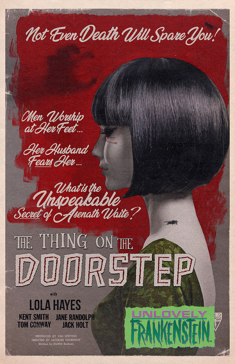 H.P. Lovecraft's The Thing on the Doorstep, 1942 movie poster | 11x17 Art Print