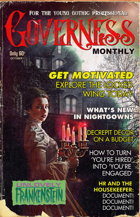 Governess Monthly: For the Young Gothic Professional | 11x17 Art Print