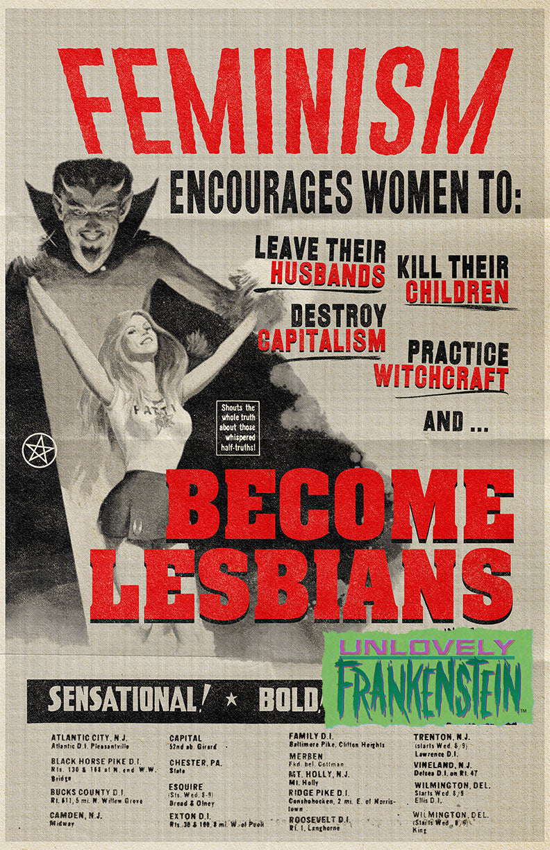 Lesbian Witchcraft! | 27x41 poster