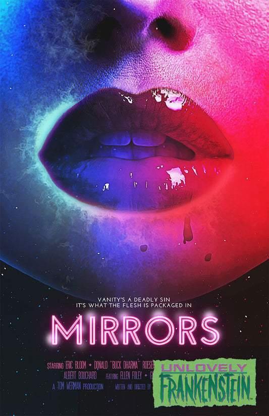Blue Oyster Cult: Mirrors movie poster homage | 18x24 Art Print