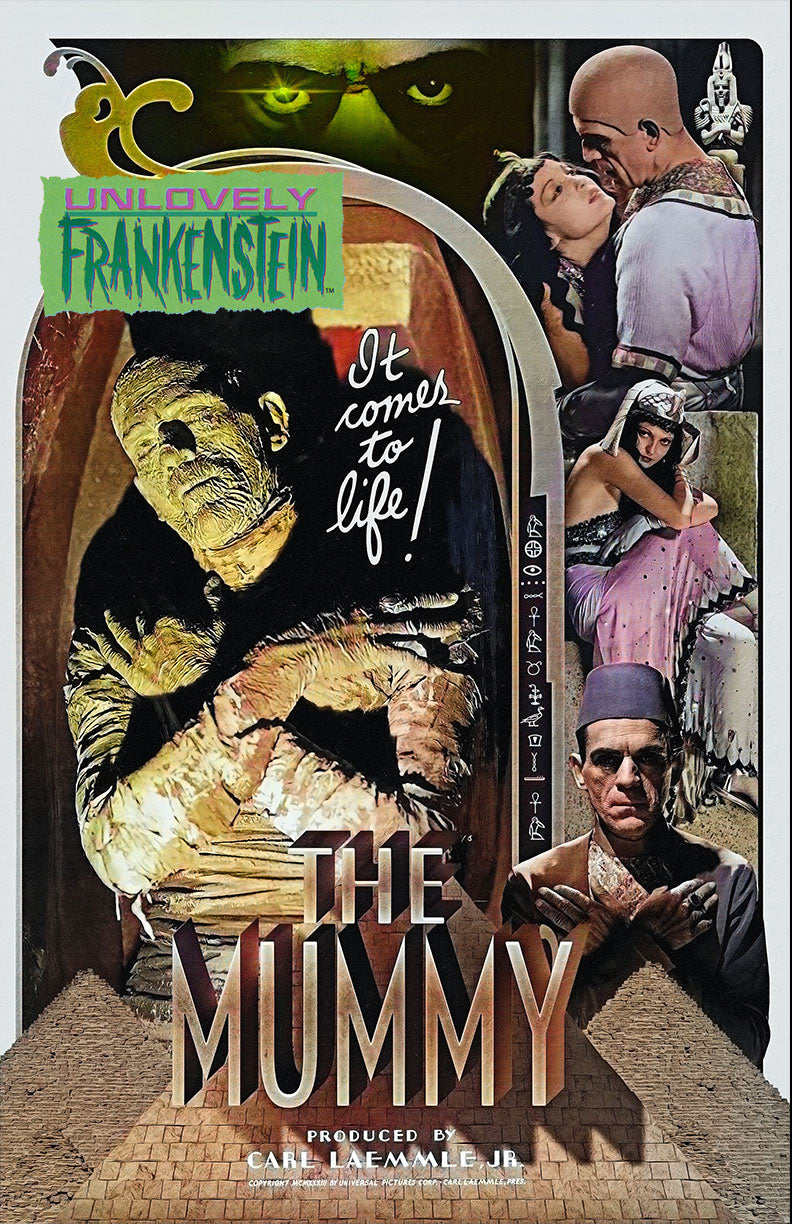 Boris Karloff as "The Mummy" 1932 fan poster | 16x25