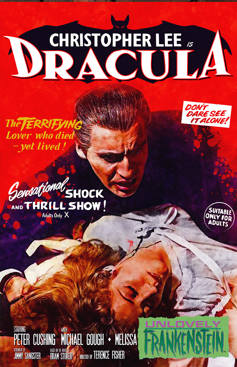 Christopher Lee is Dracula | 11x17 Art Print
