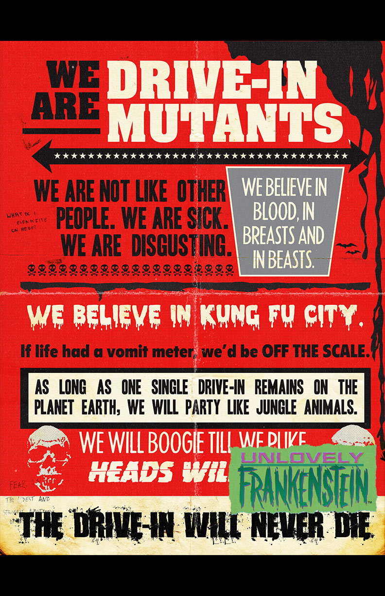 Mutant Oath | Joe Bob Briggs | 18x24 Art Print