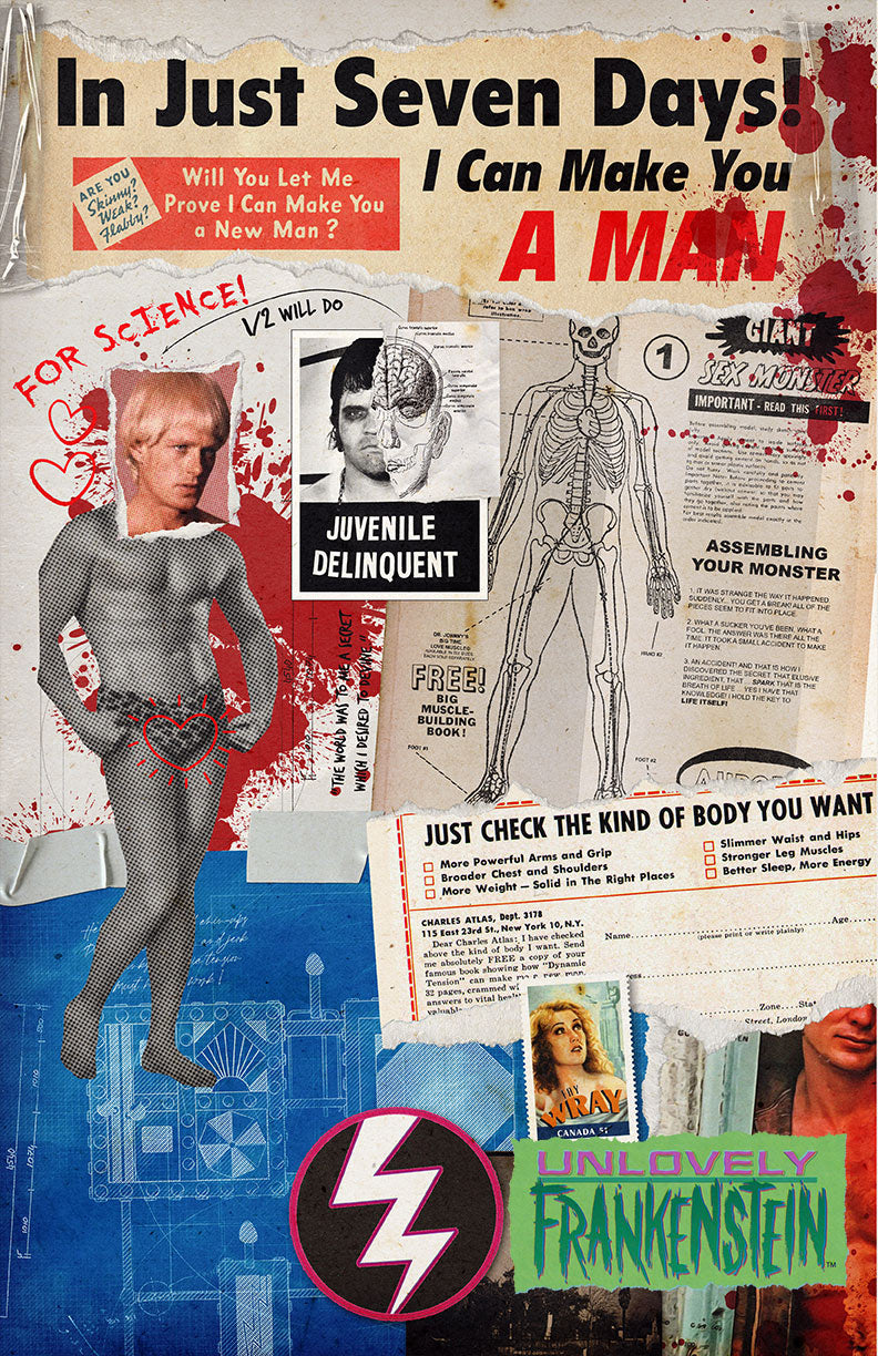 Rocky Horror anatomy notes | 11x17 Art Print