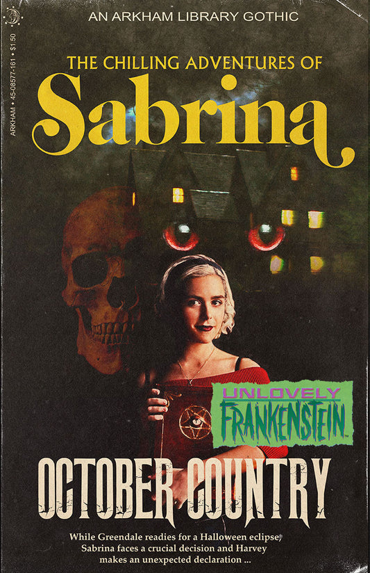 Sabrina Spellman, Chilling Adventures of Sabrina gothic paperback art | 11x17 Art Print