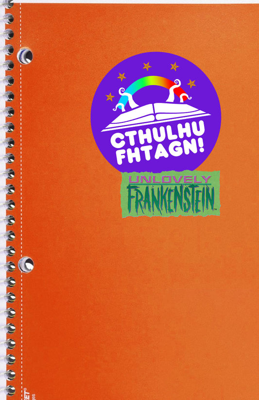 Cthulhu Fhtagn: Pizza Hut "Book It" parody sticker