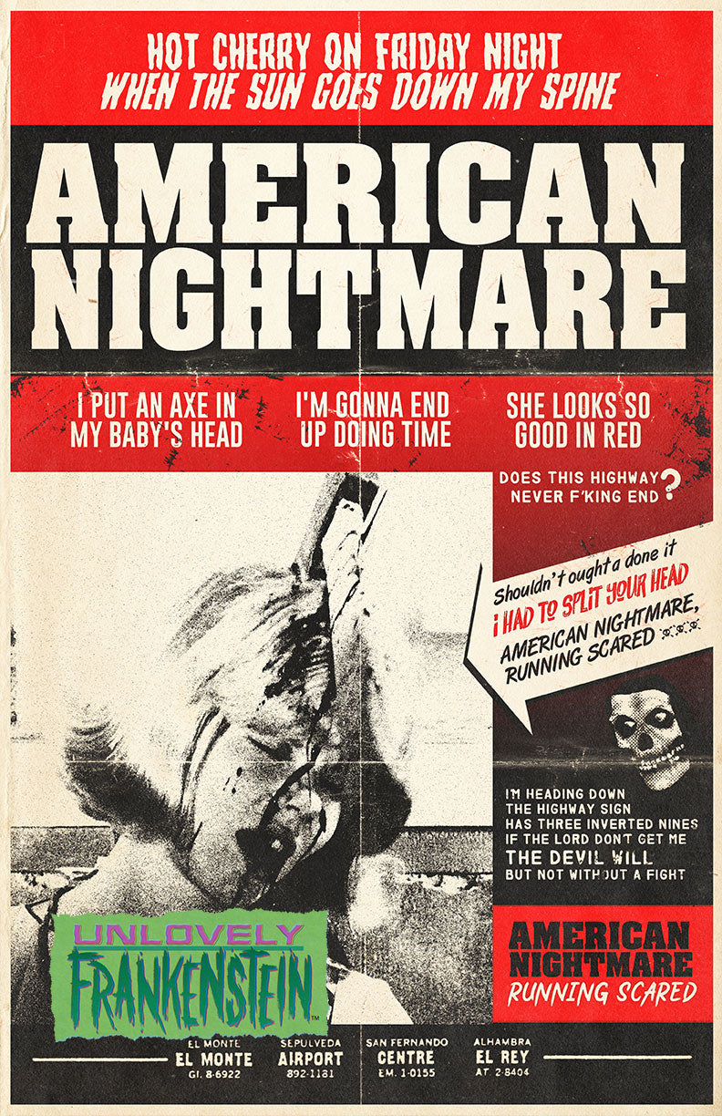 American Nightmare, Misfits poster  | 11x17 Art Print