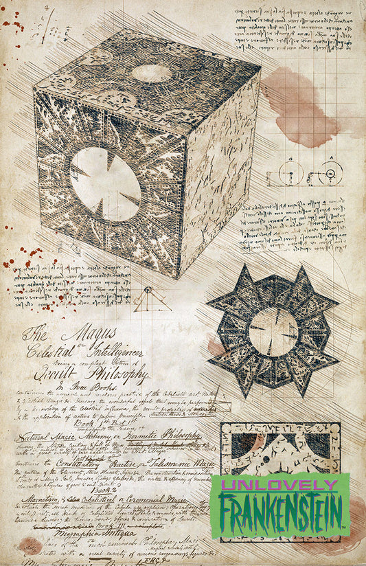 Notes on Lemarchand's Box, 1795 | Hellraiser | 11x17 Art Print