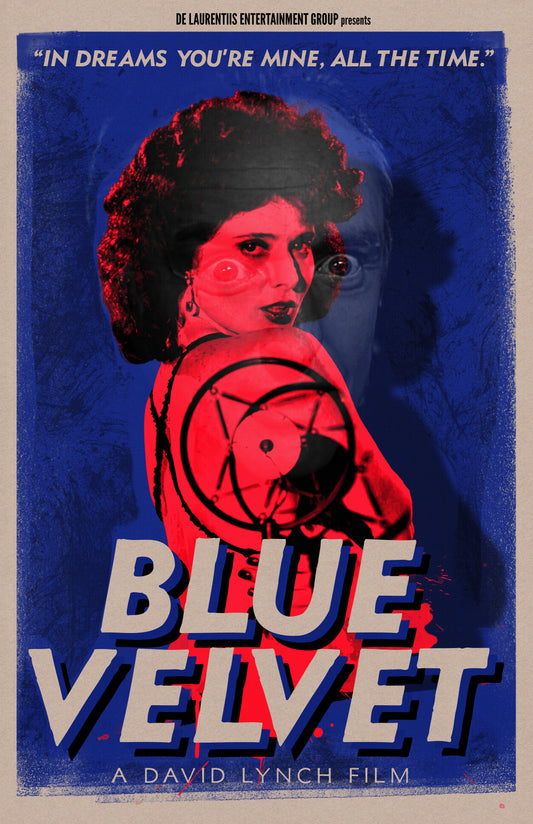 Blue Velvet, 1986 David Lynch custom poster | 11x17 Art Print