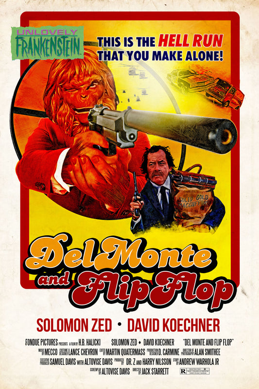 Del Monte and Flip Flop, Doctor Z one-sheet, 27" x 41"