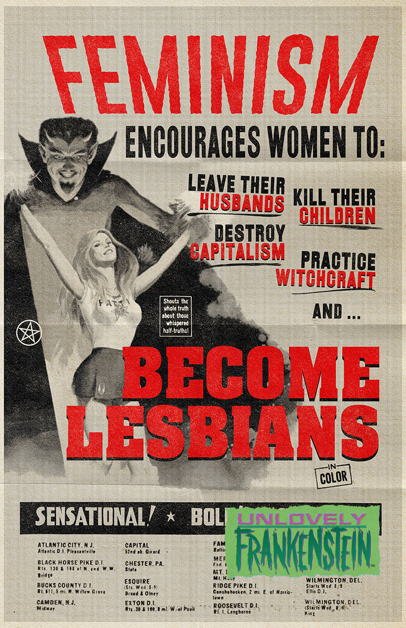 Lesbian Witchcraft! | 11x17 Art Print