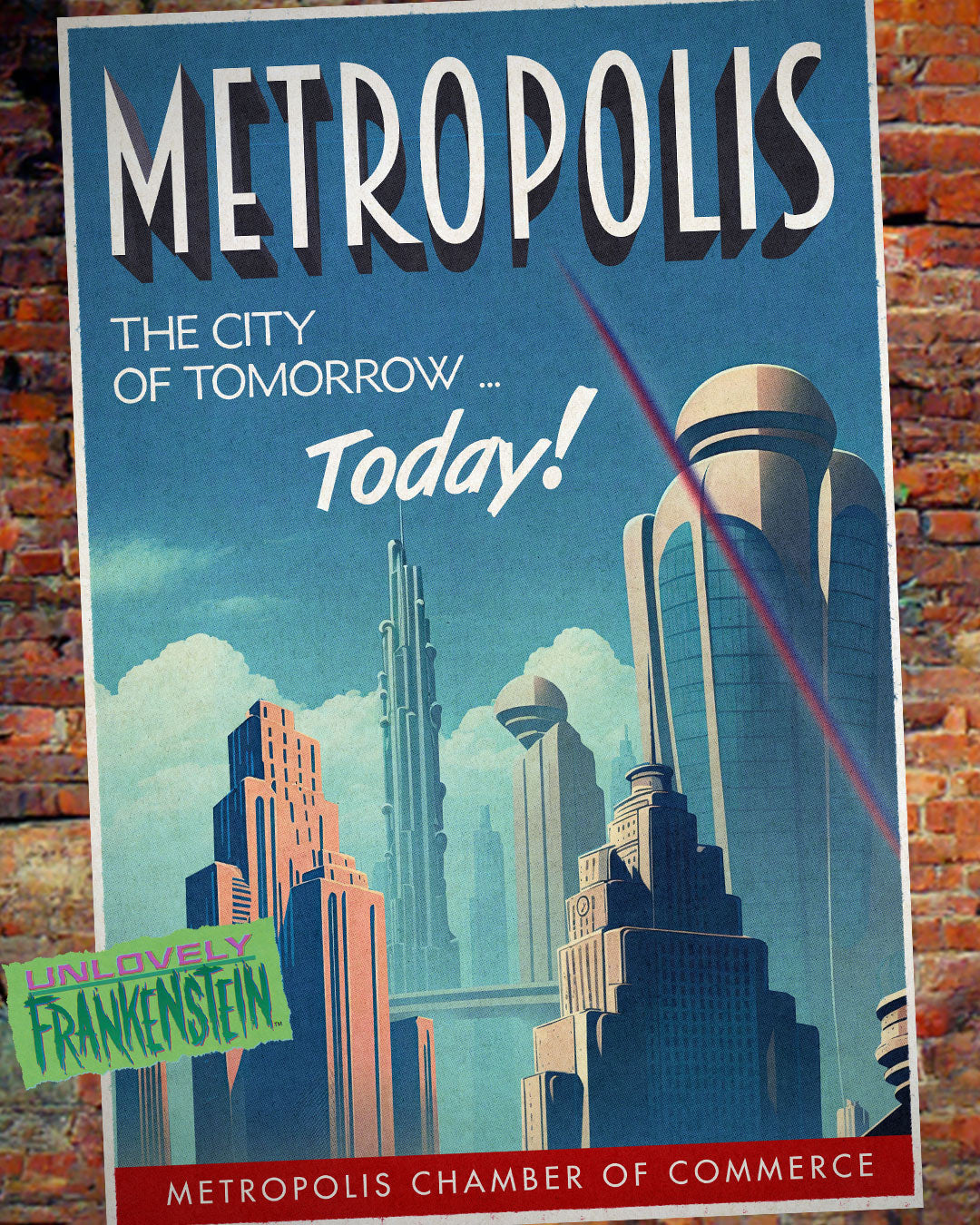 Metropolis: The City of Tomorrow | 11x17 Art Print