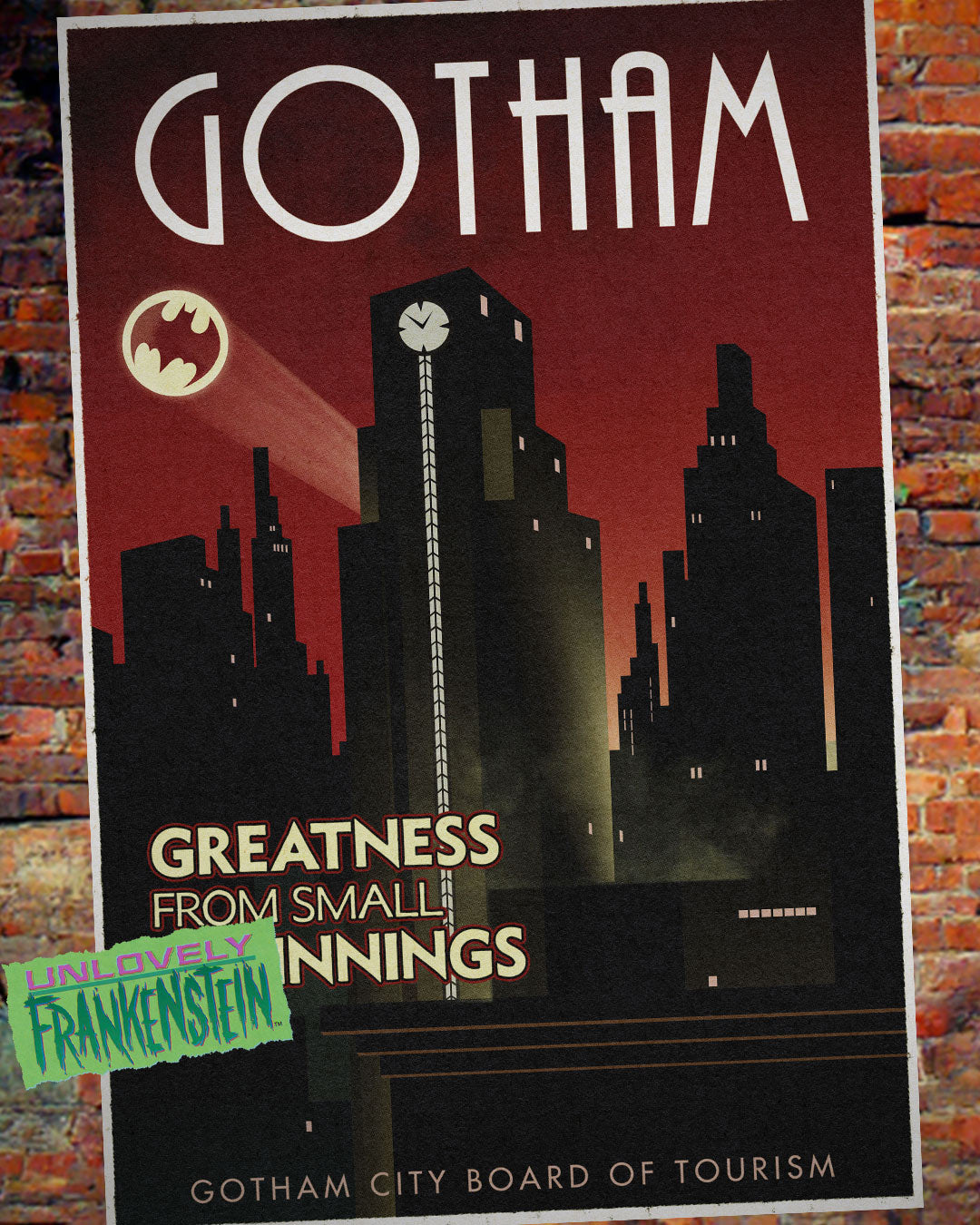 Gotham: Greatness from Small Beginnings | 11x17 Art Print