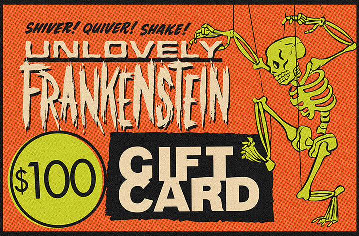Unlovely Frankenstein Gift Card