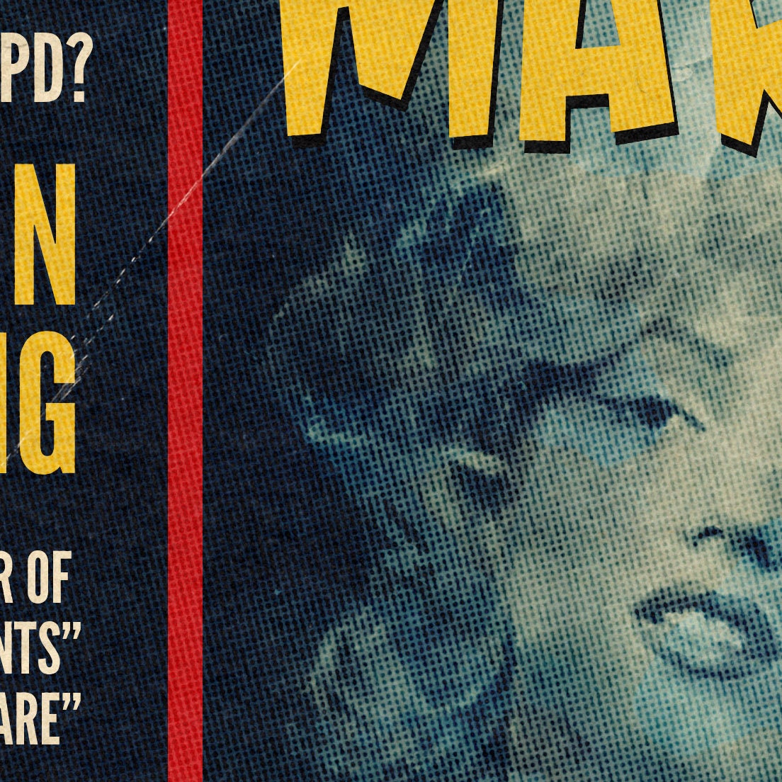 Who Killed Marilyn? Misfits pulp paperback cover | 11x17 Art Print