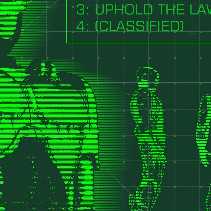 RoboCop OCP Corporate Infographic | 11x17 Art Print