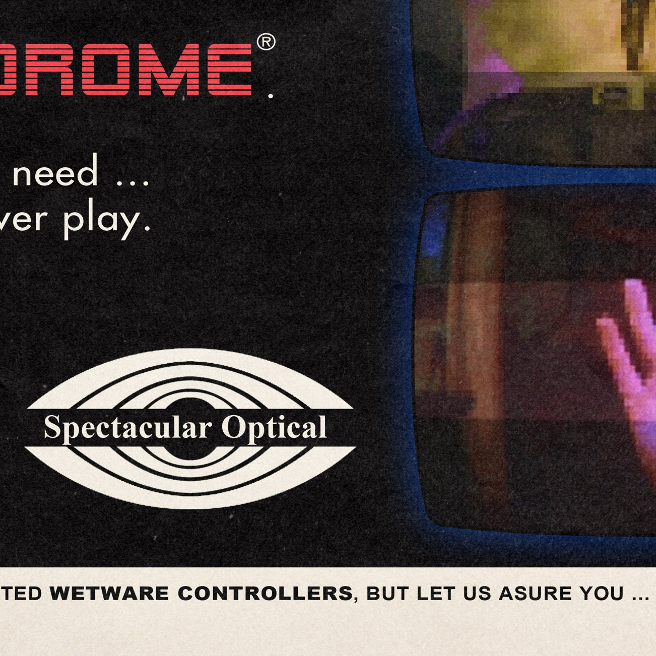 Videodrome video game, Atari,Intellivision comic book ad | 11x17 Art Print