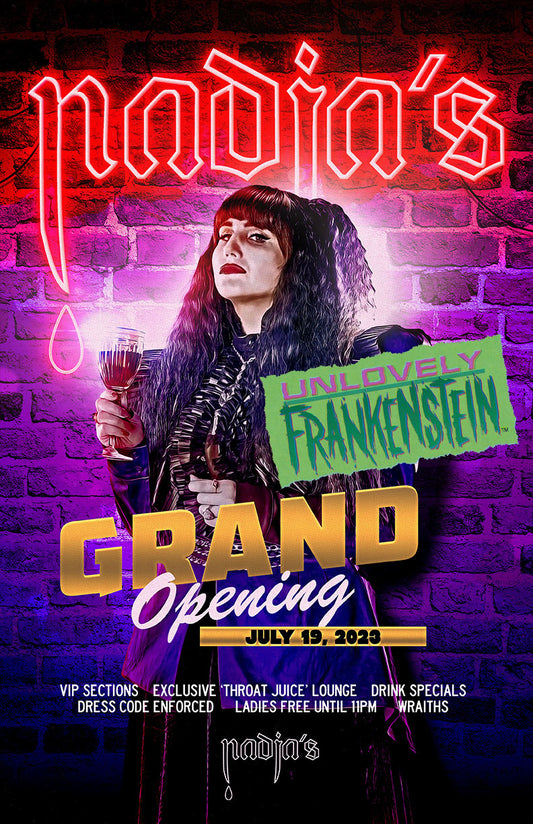 Nadja's Vampire Club: The Grand Opening poster | 11x17 Art Print