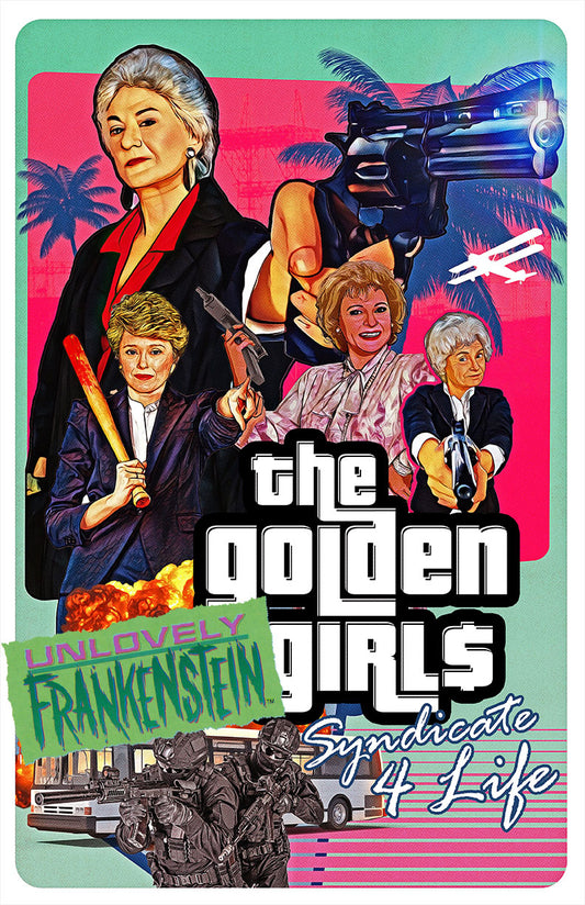 The Golden Girls Vs Grand Theft Auto | 11x17 Art Print