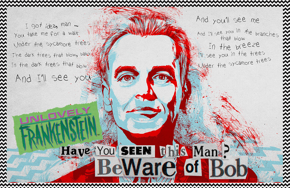 The Ballad of Killer Bob and Leland Palmer | 11x17 Anaglyphic Art Print