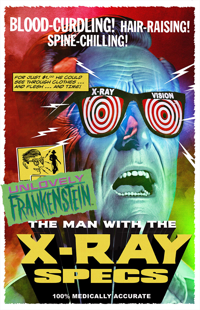 The Man With the X-Ray Specs | 11x17 Art Print